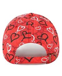 '47 Brand Big Girls Scarlet San Francisco 49ers Mural Clean Up Adjustable Hat
