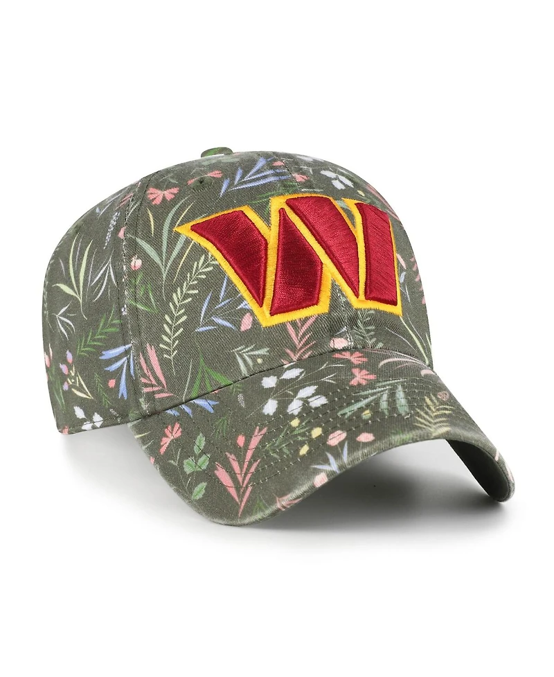 '47 Brand Women's Green Washington Commanders Verbena Clean Up Adjustable Hat