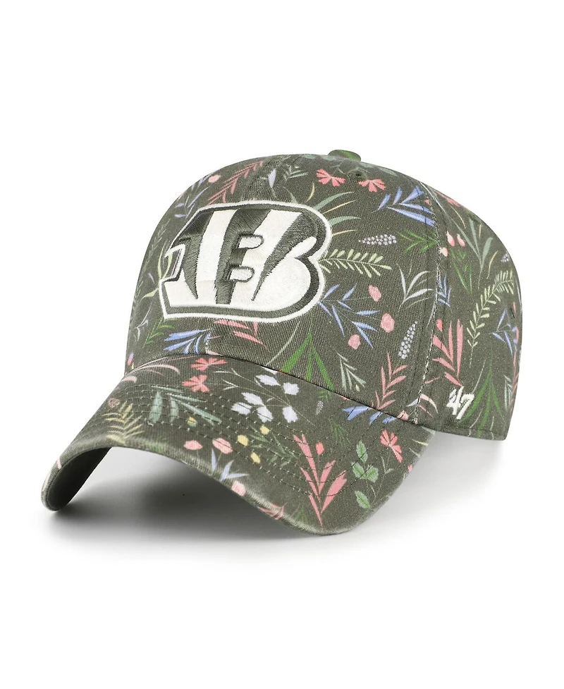 '47 Brand Women's Green Cincinnati Bengals Verbena Clean Up Adjustable Hat