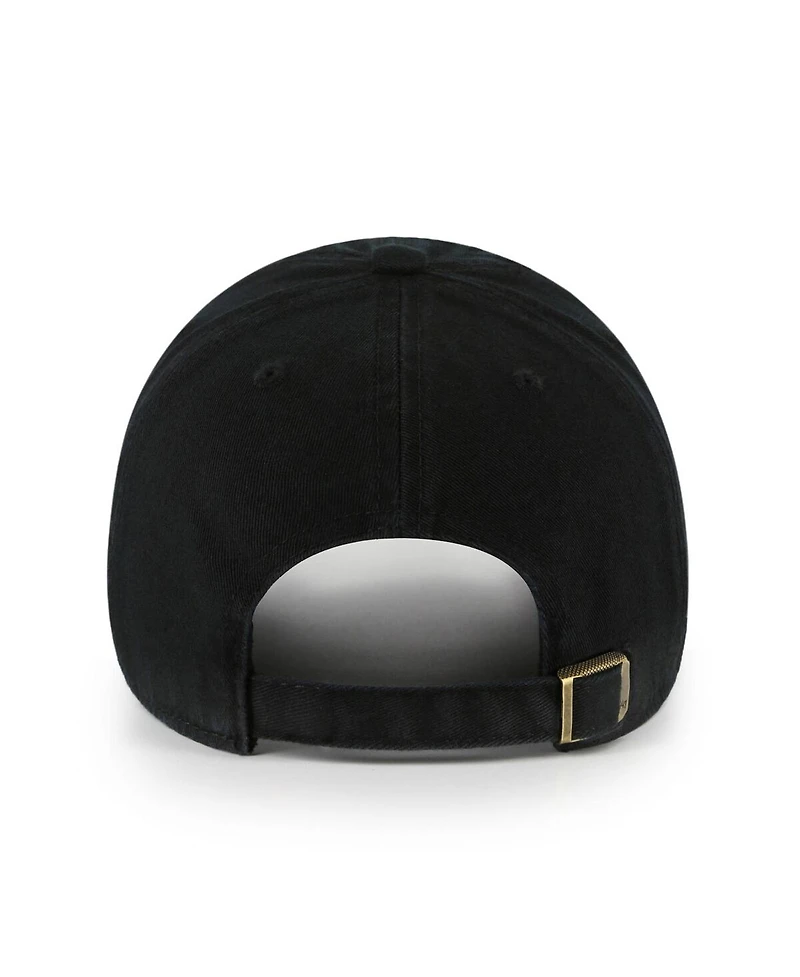 '47 Brand Women's Black Pittsburgh Steelers Ariana Clean Up Adjustable Hat