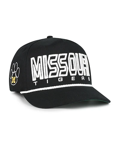'47 Brand Big Boys and Girls Black Missouri Tigers Byline Hitch Adjustable Hat