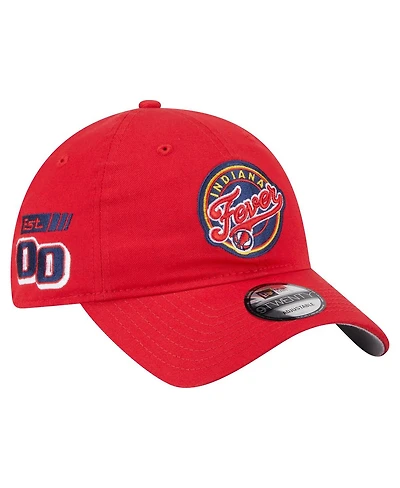 New Era Men's and Women's Red Indiana Fever 9TWENTY Established Date Side Patch Hat