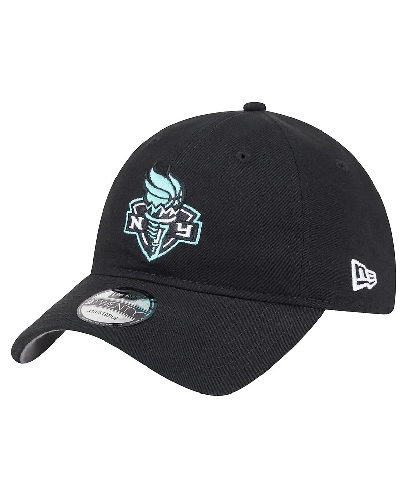 New Era Men's and Women's Black New York Liberty 9TWENTY Established Date Side Patch Hat