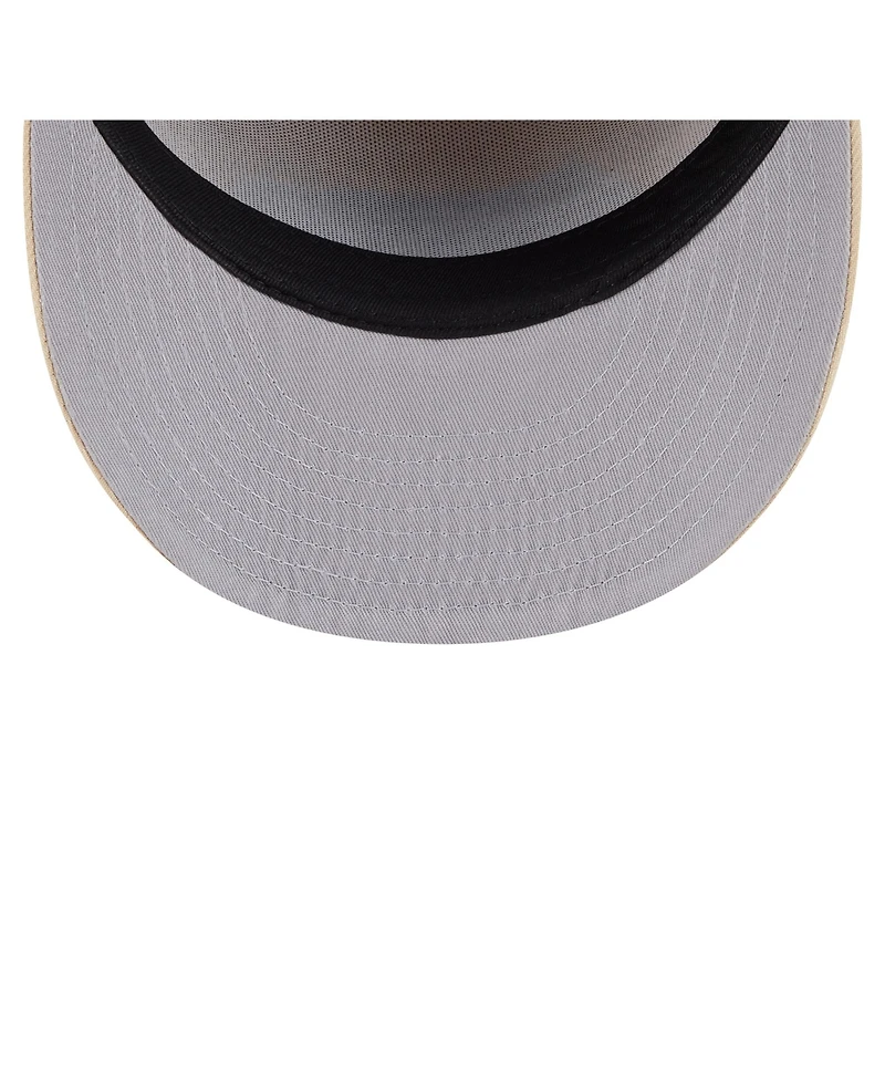 New Era Men's Light Beige/Olive Seattle Seahawks Two-Tone Color Pack Split Panel 59FIFTY Fitted Hat