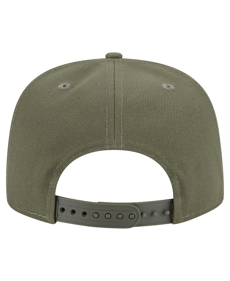 New Era Men's Olive Buffalo Bills Color Pack A-Frame 9FIFTY Snapback Hat