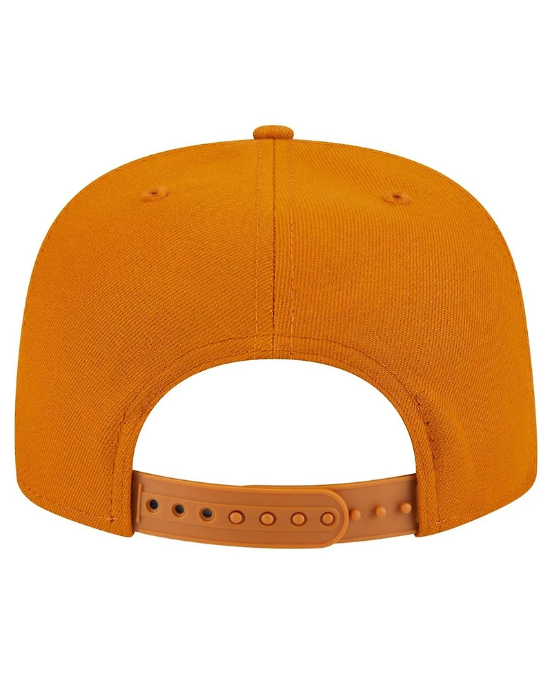 New Era Men's Brown Green Bay Packers Color Pack A-Frame 9FIFTY Snapback Hat