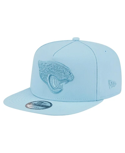 New Era Men's Light Blue Jacksonville Jaguars Color Pack A-Frame 9FIFTY Snapback Hat