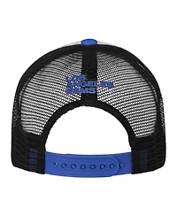Outerstuff Big Boys and Girls White/Royal Los Angeles Rams Essentials Trucker Adjustable Hat