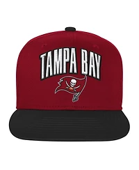 Outerstuff Big Boys and Girls Red Tampa Bay Buccaneers Essentials Adjustable Hat