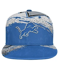 Outerstuff Big Boys and Girls Blue Detroit Lions Make Noise Adjustable Hat
