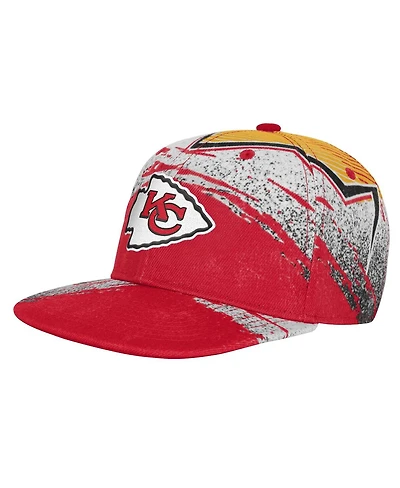 Outerstuff Big Boys and Girls Red Kansas City Chiefs Make Noise Adjustable Hat