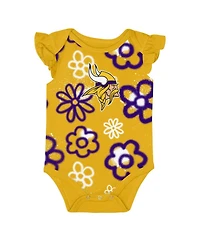 Outerstuff Baby Boys and Girls 2-Piece Minnesota Vikings The Sunshine Bodysuit Set
