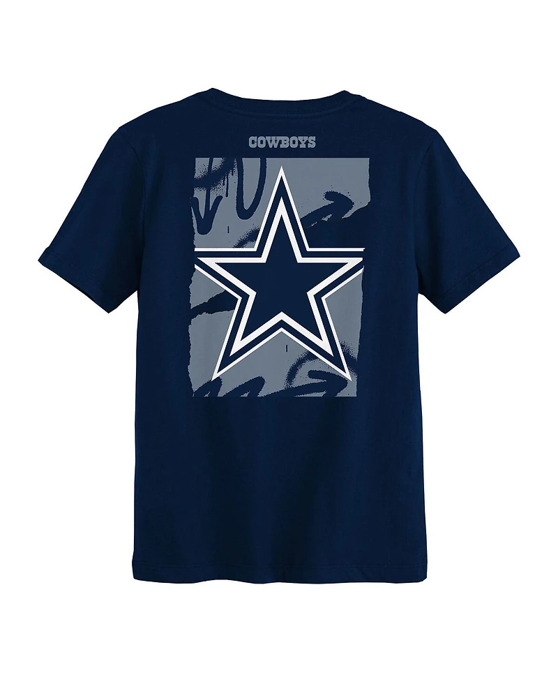 Outerstuff Preschool Navy Dallas Cowboys Posterize T-Shirt