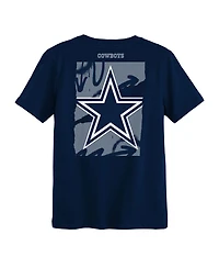 Outerstuff Preschool Navy Dallas Cowboys Posterize T-Shirt