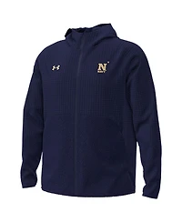 Under Armour Men's Navy Midshipmen Unstoppable Raglan Full-Zip Jacket