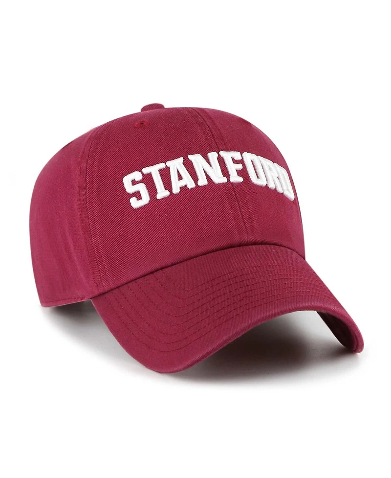 '47 Brand Men's Cardinal Stanford Cardinal Clean Up Adjustable Hat