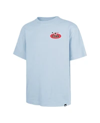 '47 Brand Men's Light Blue Chicago Cubs Ice Cream Parlor Foundation T-Shirt