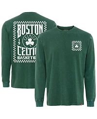 Sportiqe Men's Green Boston Celtics Bono Long Sleeve T-Shirt