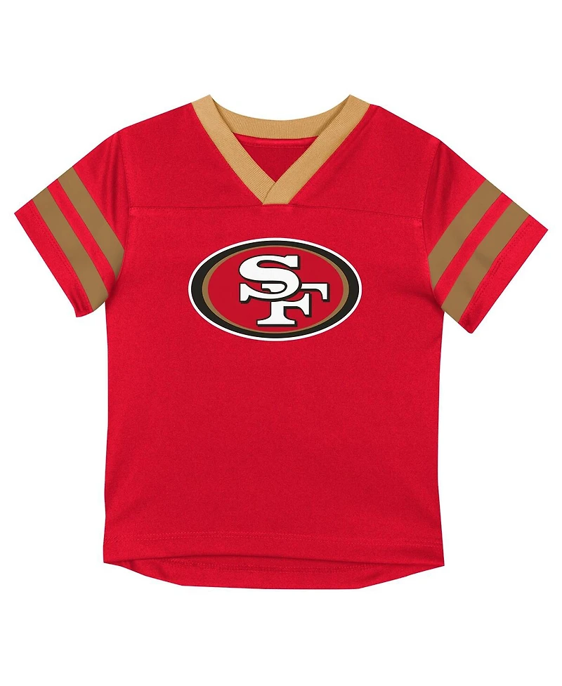Outerstuff Toddler San Francisco 49ers T-Shirt and Pants Set