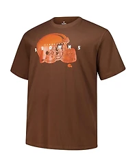 Fanatics Men's Brown Cleveland Browns Big Tall Coordinate T-Shirt
