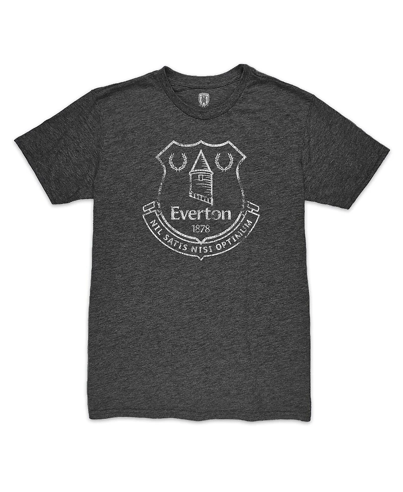 1863FC Men's Everton Mono Badge Vintage Tri-Blend T-Shirt