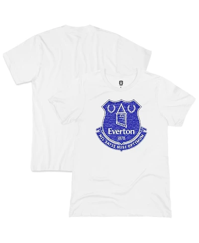 1863FC Men's White Everton Color Badge T-Shirt