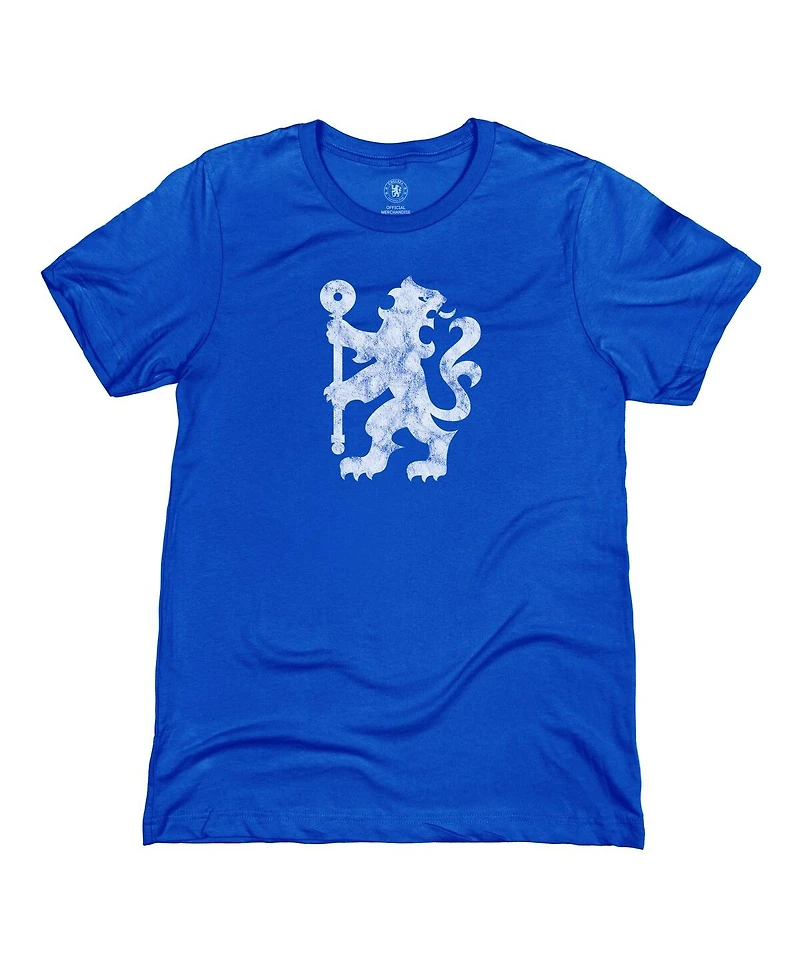 1863FC Men's Blue Chelsea Lion Glyph T-Shirt