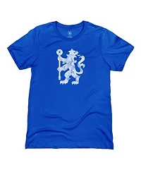 1863FC Men's Blue Chelsea Lion Glyph T-Shirt
