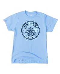 1863FC Big Boys and Girls Kevin De Bruyne Sky Blue Manchester City Player T-Shirt