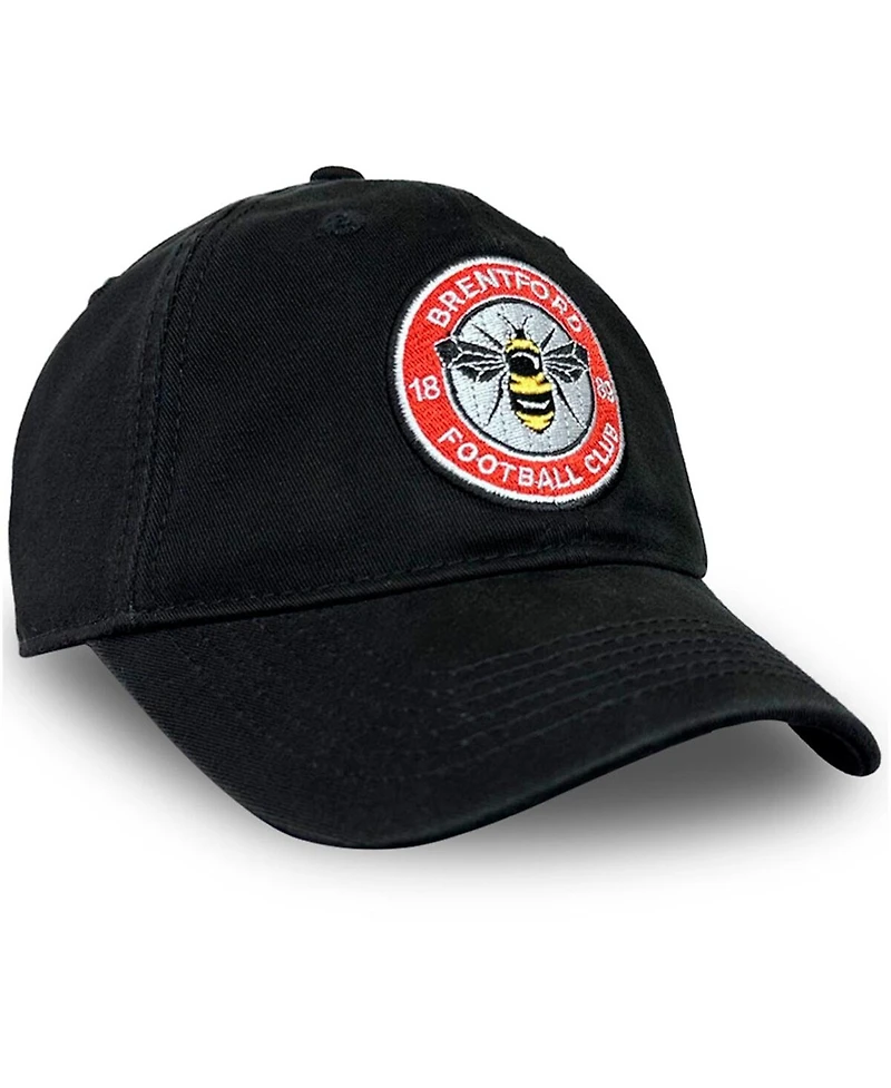 1863FC Men's Black Brentford Fc Classic Adjustable Hat