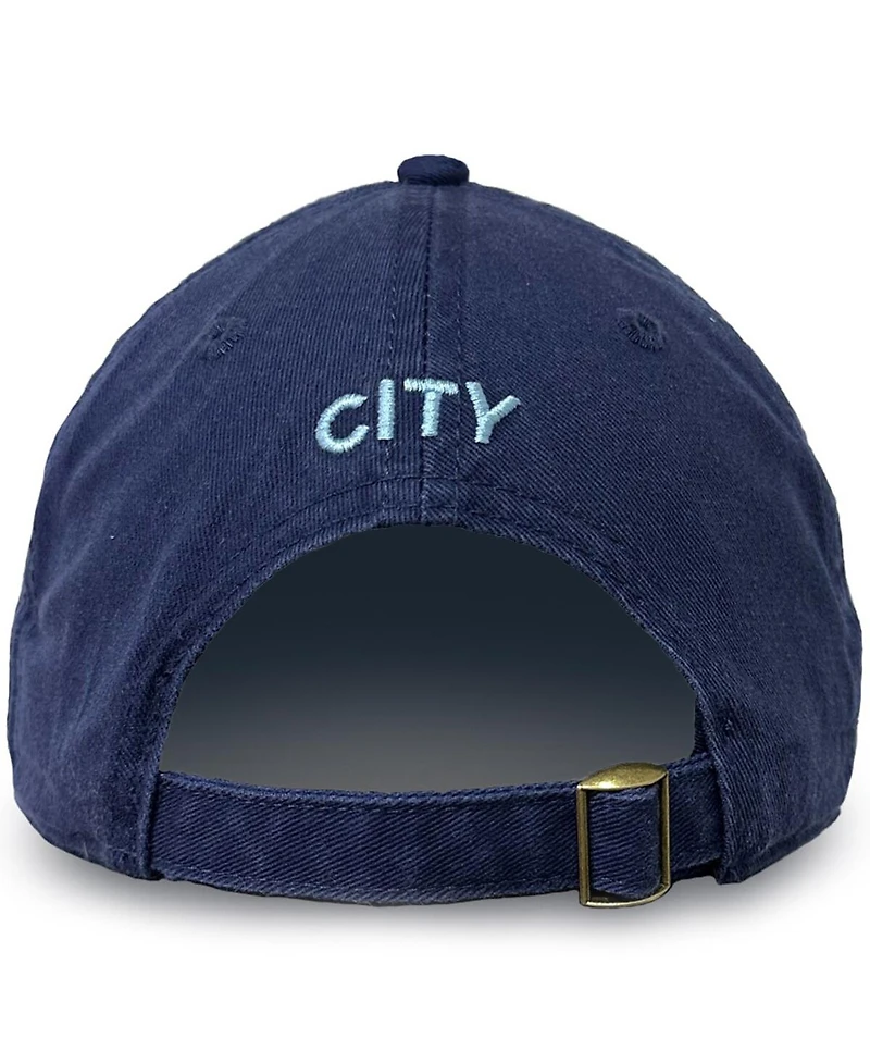 1863FC Men's Navy Manchester City Classic Adjustable Hat