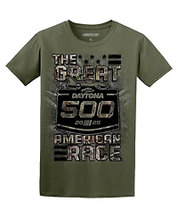 Checkered Flag Sports Men's Green Daytona International Speedway 2025 Daytona 500 True Timber Camo T-Shirt