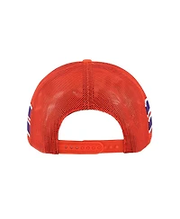 '47 Brand Men's Orange Clemson Tigers Sideband Trucker Adjustable Hat