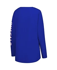 Fanatics Women's Royal Buffalo Bills Cheerleader Long Sleeve T-Shirt