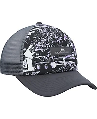 Quiksilver Big Boys and Girls Black Magpie Coop Trucker Snapback Hat