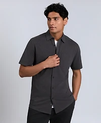 Kenneth Cole Men's Short Sleeve Sport Shirt