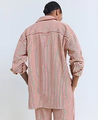 Mango Women's Striped Straight Shirt