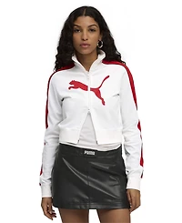 Puma Women's Future Archive T7 Slim Cropped Track Jacket