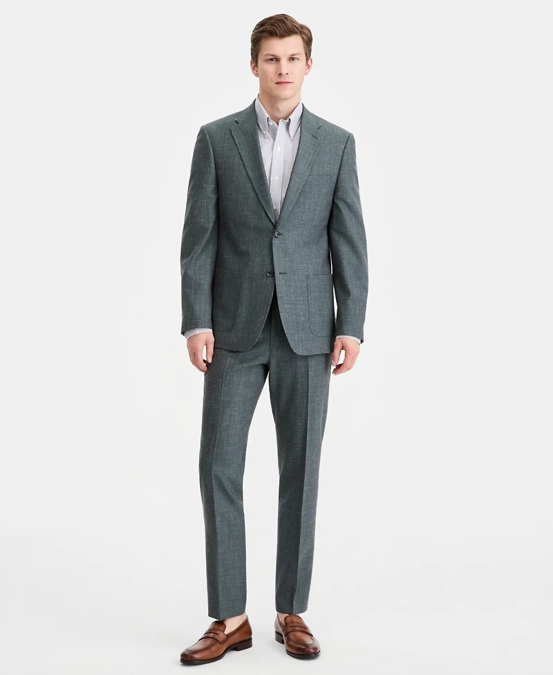 Tommy Hilfiger Men's Modern-Fit Wool Blend Suit Separate Jacket