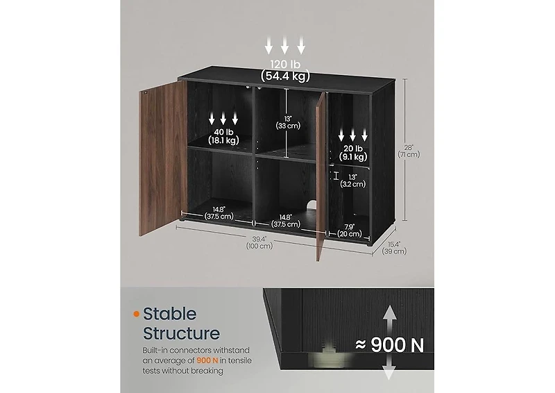Songmics Home Storage Cabinet