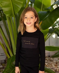 NoggiWear Kids Linen Patch Loungewear Set