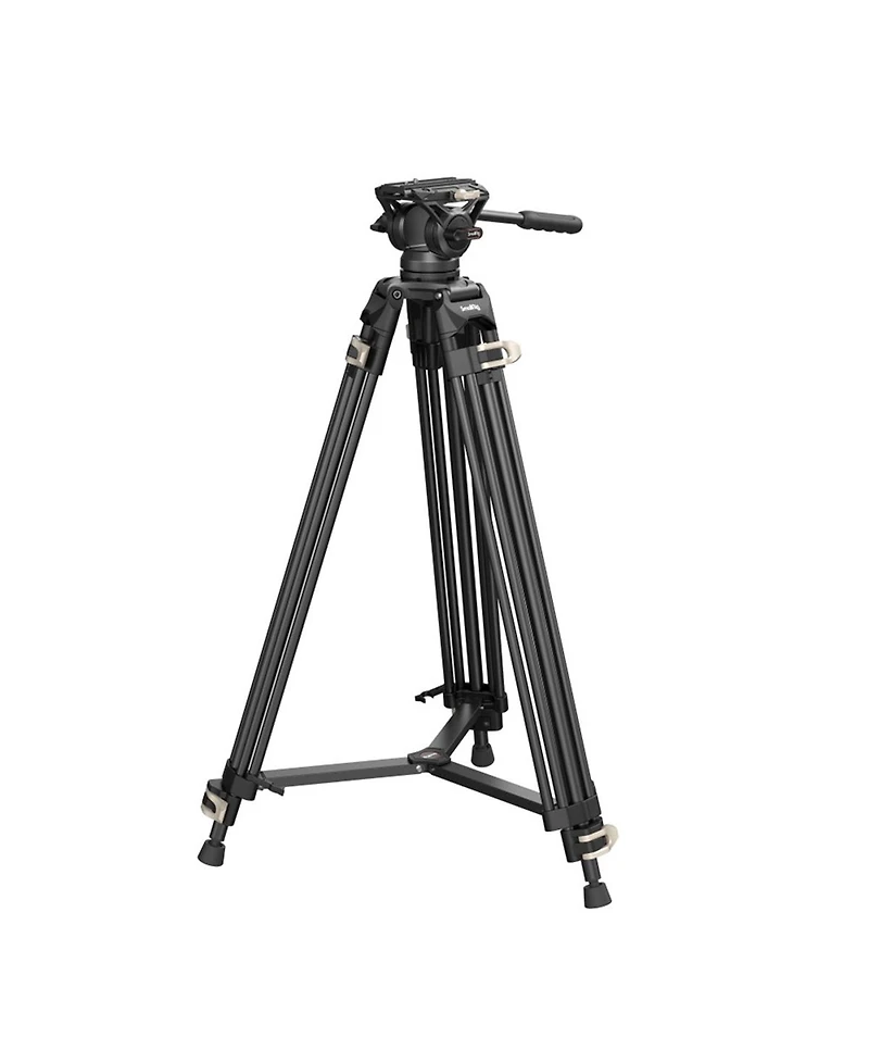 SmallRig Ad-01 3751B 3-Section Heavy-Duty Aluminum Tripod with Fluid Head