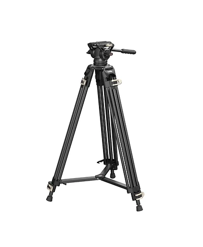 SmallRig Ad-01 3751B 3-Section Heavy-Duty Aluminum Tripod with Fluid Head