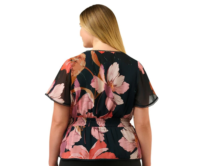 Estelle Plus Elena Waisted Top
