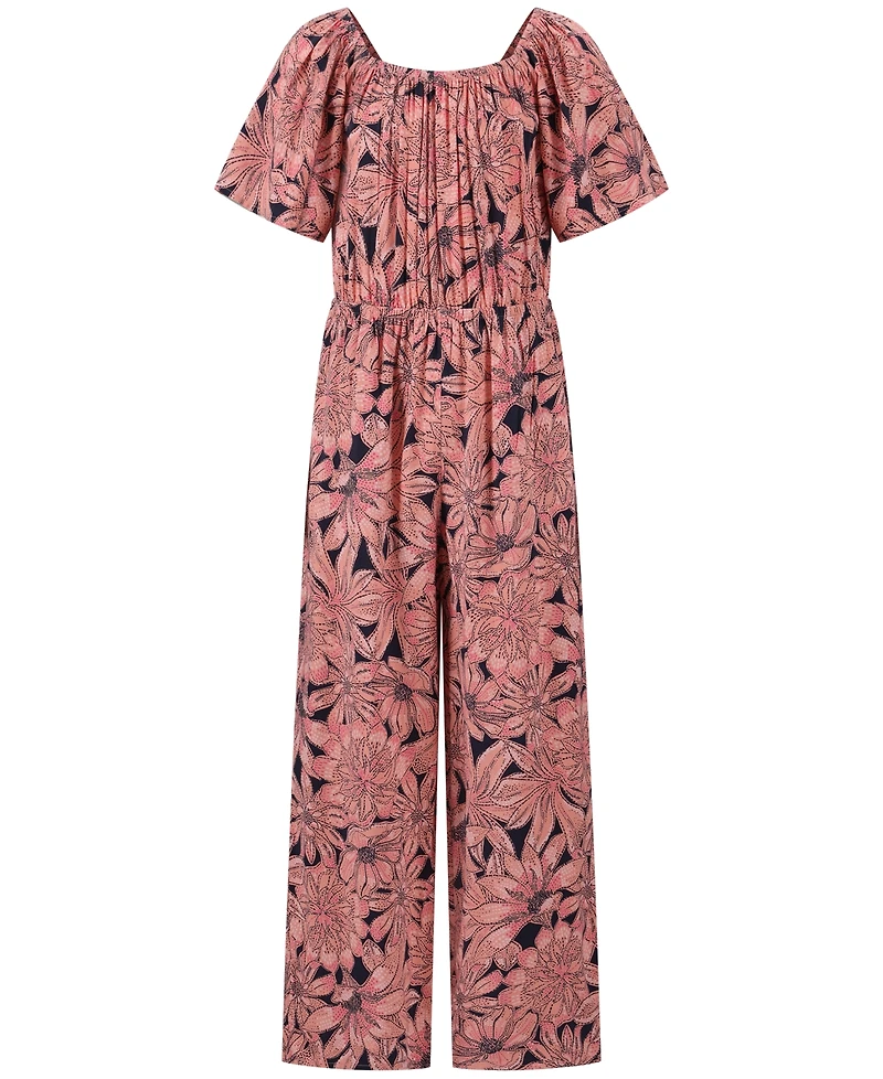 Roxy Girls 7-16 Sun-kissed Printed Jumpsuit
