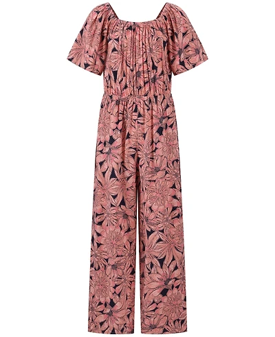 Roxy Girls 7-16 Sun-kissed Printed Jumpsuit