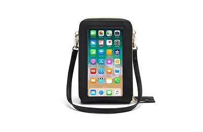 Kemimoto Touch Screen Crossbody Phone Purse for Women, Rfid Blocking Small Cellphone Shoulder with 2 Adjustable Strap