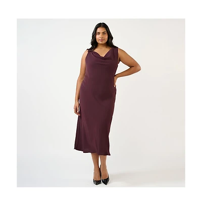 Estelle Britney Cowl Neck Dress