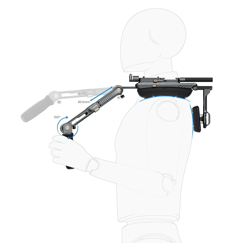 SmallRig SR007 HawkLock Shoulder Rig Pro Kit