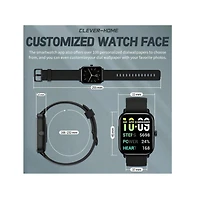 Ruxing Smart Smart Watches For Women Men, Alexa Built-In 1.8" Fitness Tracker Watch For Android Ios, Waterproof Activity Trackers With 105+ Sport